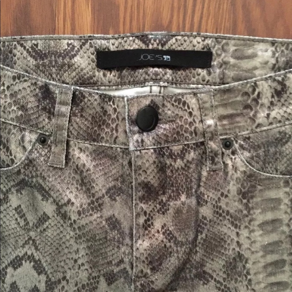 Joe’s Jeans Girls Snake Skin Skinny Jeans - Picture 2 of 7